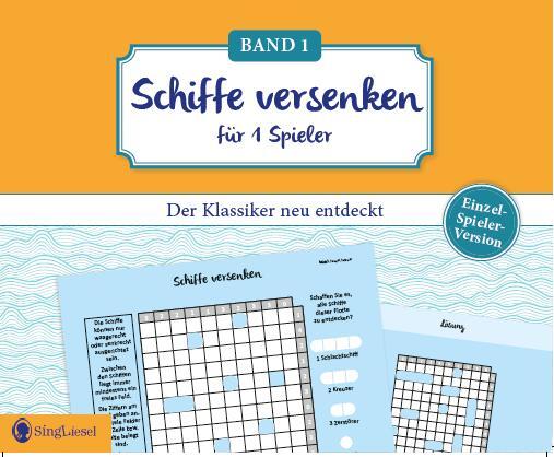 Cover: 9783948106430 | Schiffe versenken. Jetzt ohne Gegner alleine spielen. Der...