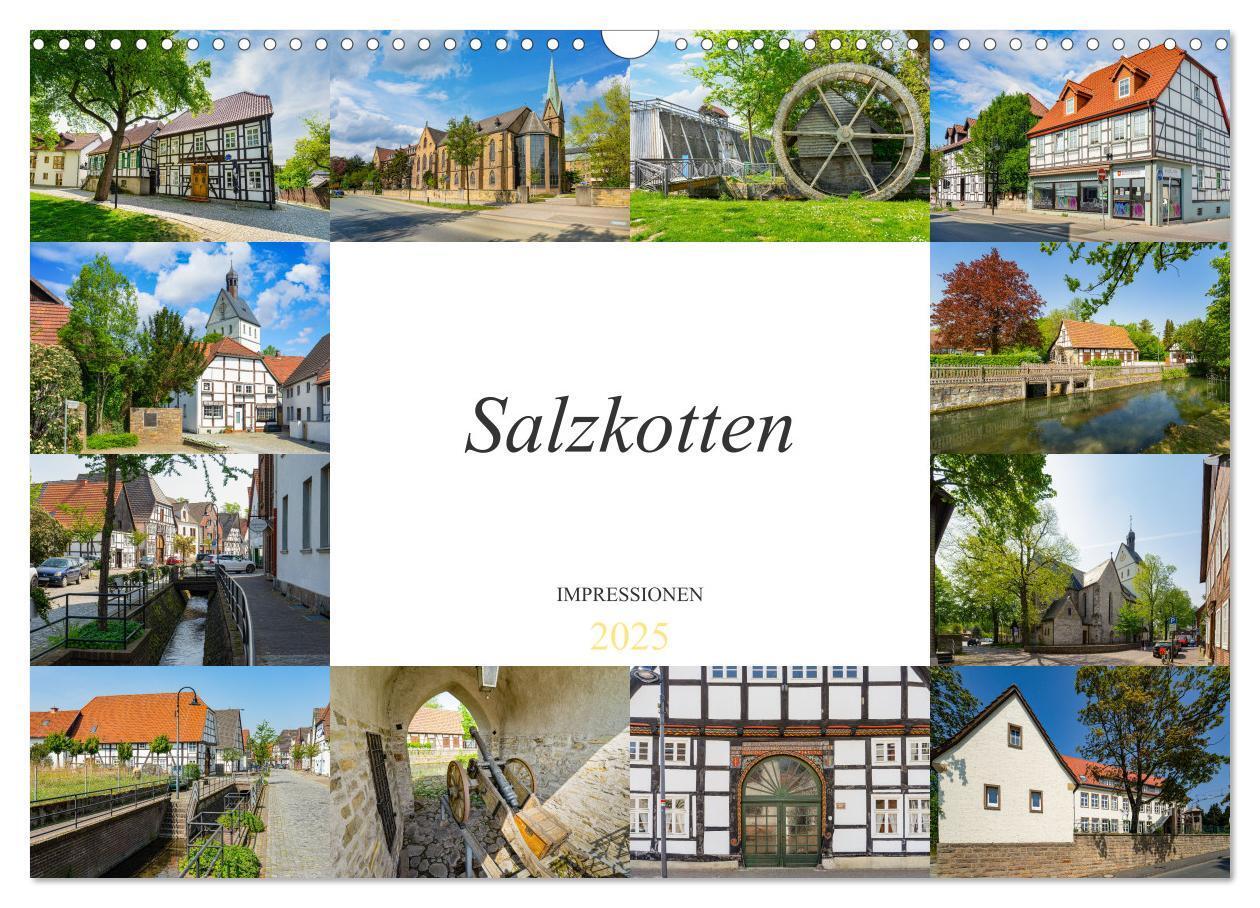 Cover: 9783435011490 | Salzkotten Impressionen (Wandkalender 2025 DIN A3 quer), CALVENDO...