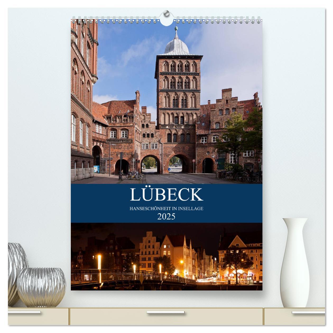 Cover: 9783435989201 | Lübeck - Hanseschönheit in Insellage (hochwertiger Premium...