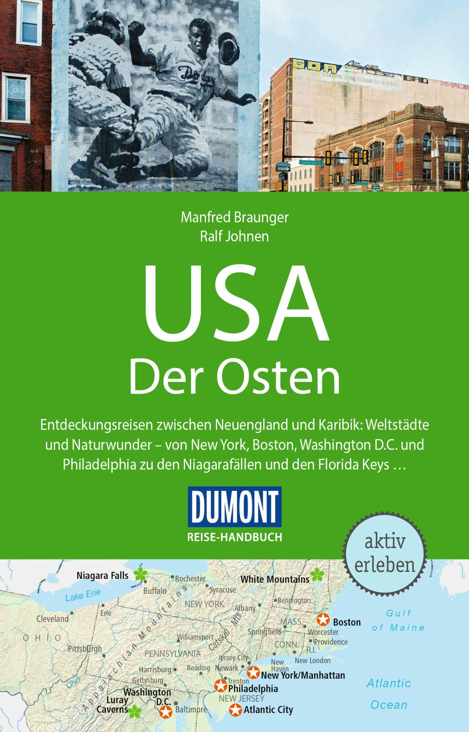 Cover: 9783616016634 | DUMONT Reise-Handbuch Reiseführer USA, Der Osten | Ralf Johnen (u. a.)