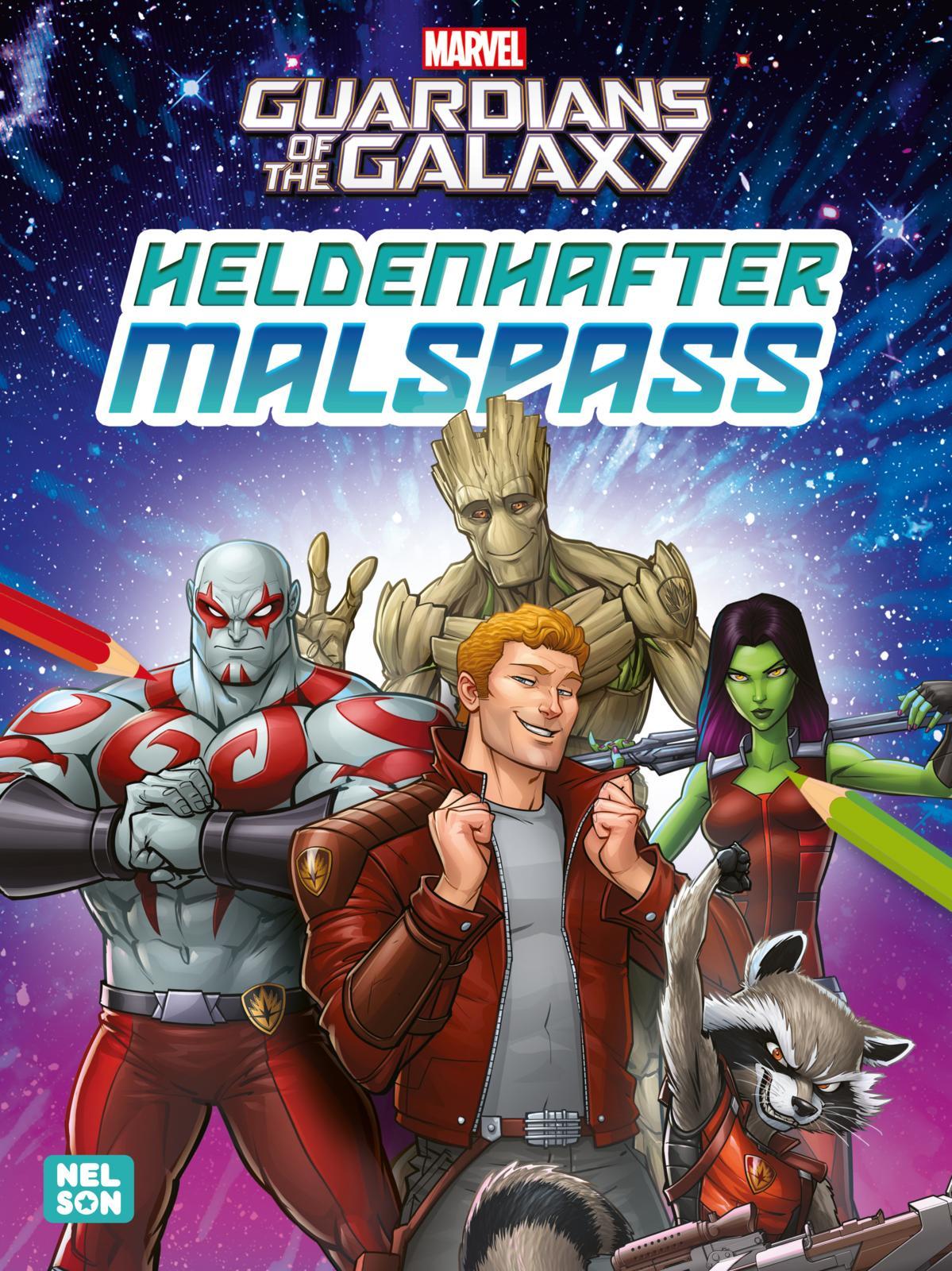 Cover: 9783845126791 | MARVEL: Guardians of the Galaxy: Heldenhafter Malspaß | Taschenbuch