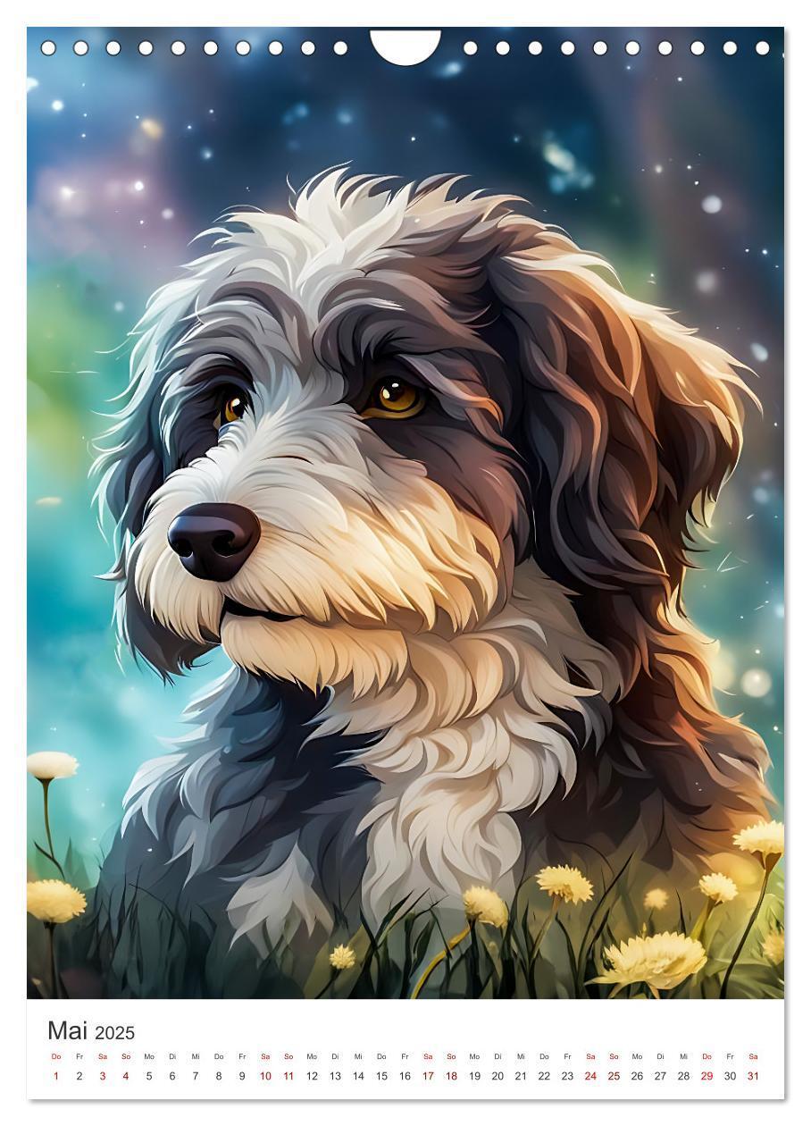 Bild: 9783383807046 | Der Aussiedoodle - Lebensfreude pur (Wandkalender 2025 DIN A4...