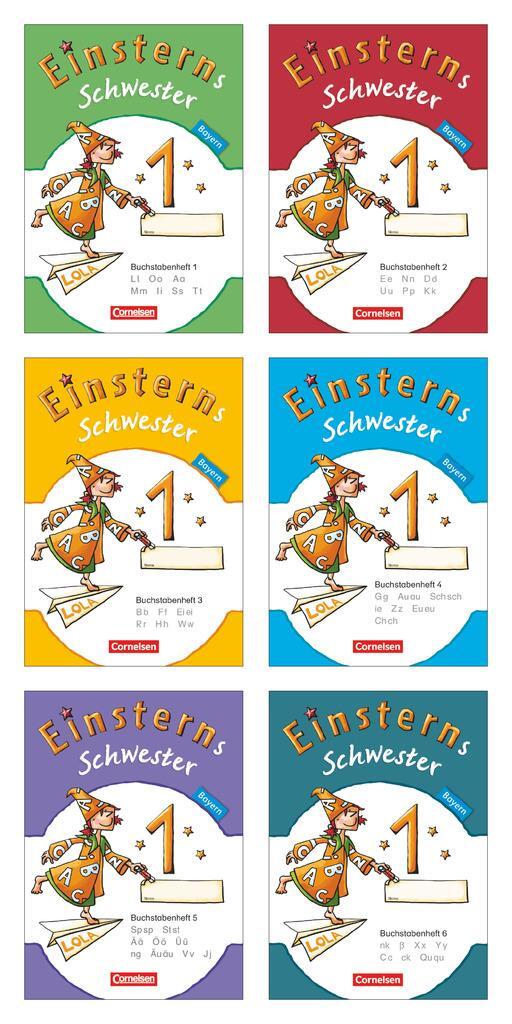 Cover: 9783060832576 | Einsterns Schwester Erstlesen 1. Jahrgangsstufe. 6 Buchstabenhefte...