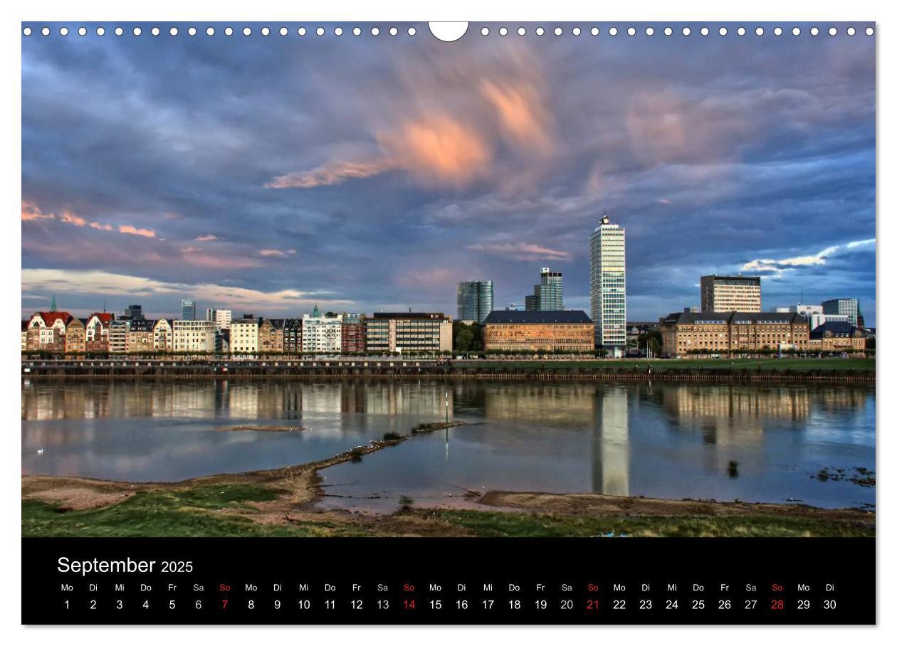 Bild: 9783435610969 | Düsseldorf - Rheinansichten (Wandkalender 2025 DIN A3 quer),...