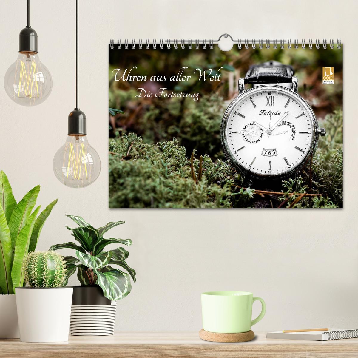 Bild: 9783435372928 | Uhren aus aller Welt - Die Fortsetzung (Wandkalender 2025 DIN A4...