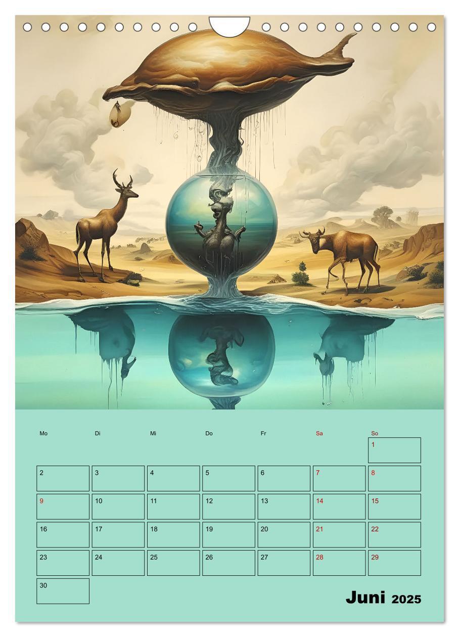 Bild: 9783457172827 | Surreale Fantasiewelten (Wandkalender 2025 DIN A4 hoch), CALVENDO...