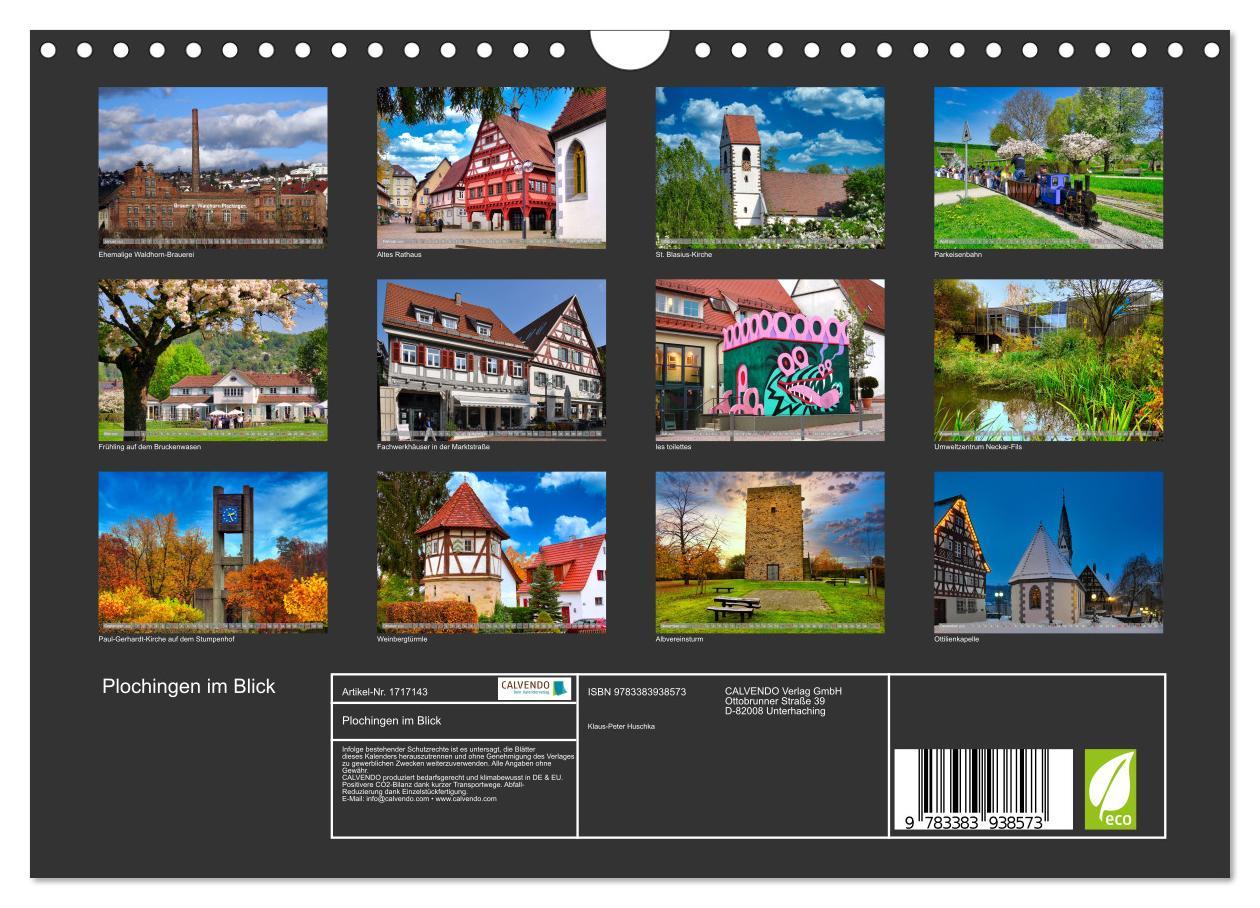 Bild: 9783383938573 | Plochingen im Blick (Wandkalender 2025 DIN A4 quer), CALVENDO...