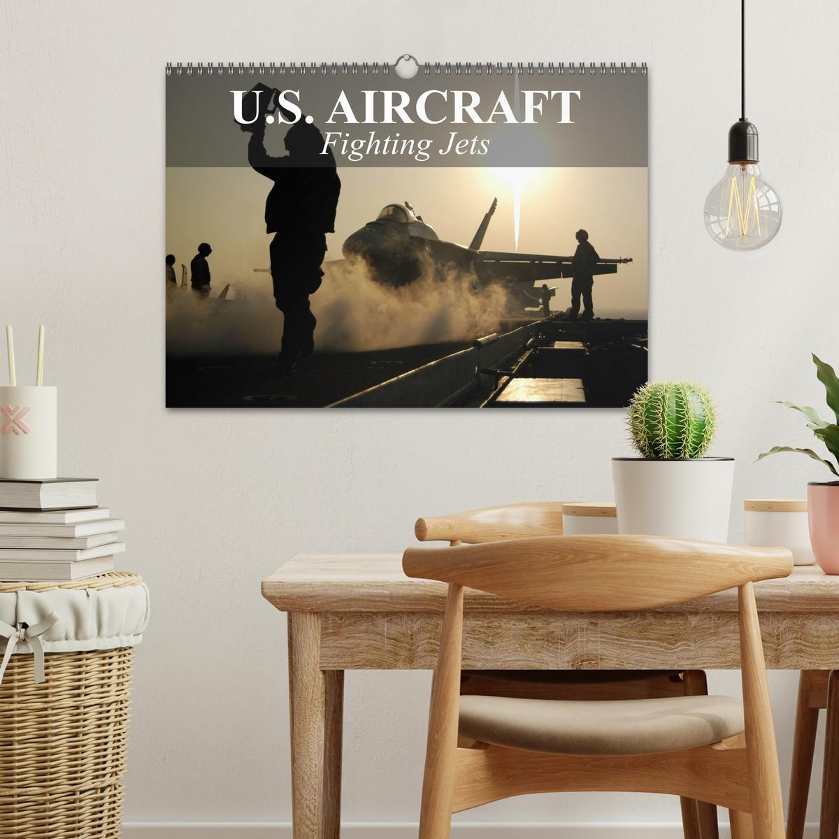 Bild: 9781325965946 | U.S. Aircraft - Fighting Jets (Wall Calendar 2025 DIN A3...