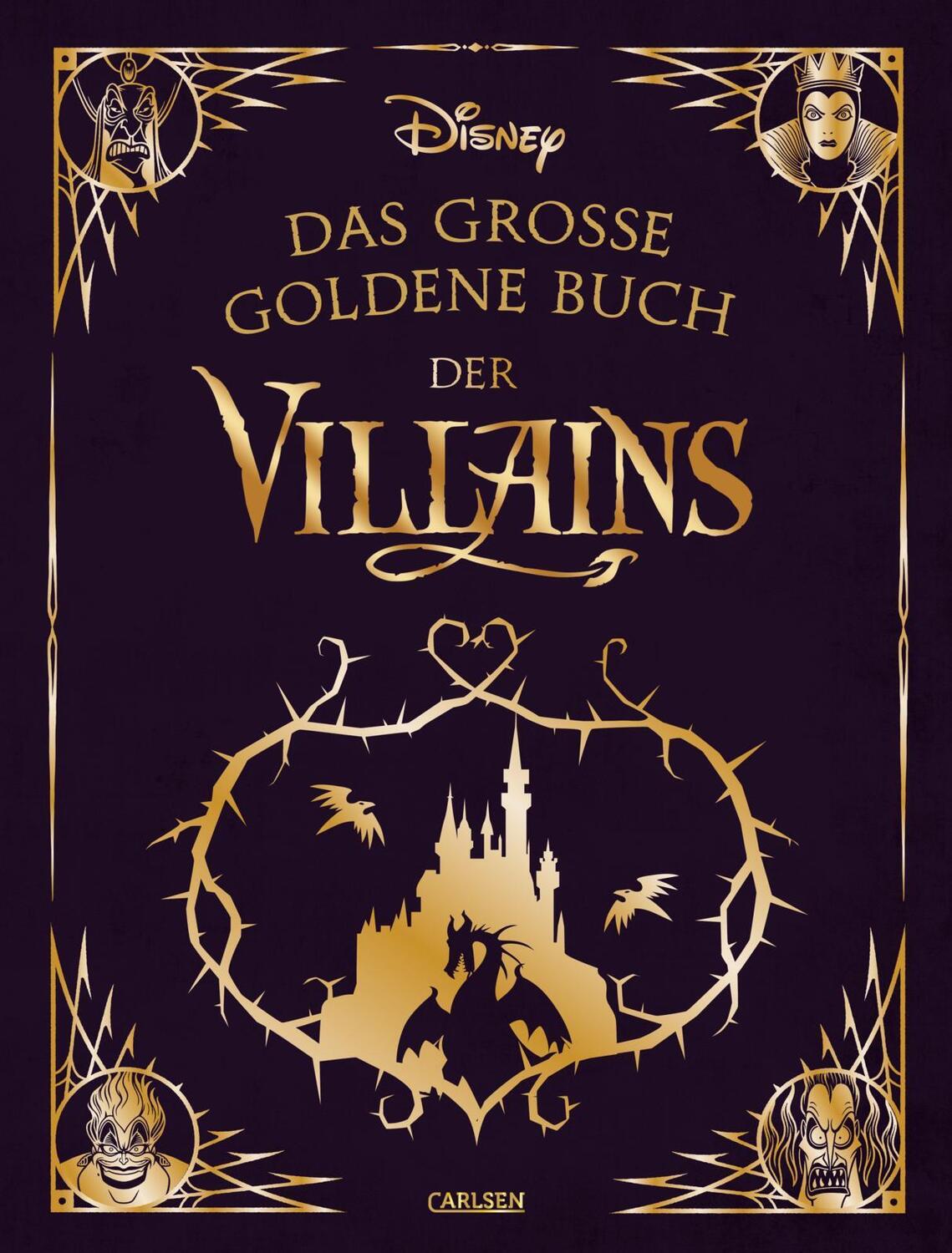 Cover: 9783551280633 | Disney: Das große goldene Buch der Villains | Walt Disney | Buch