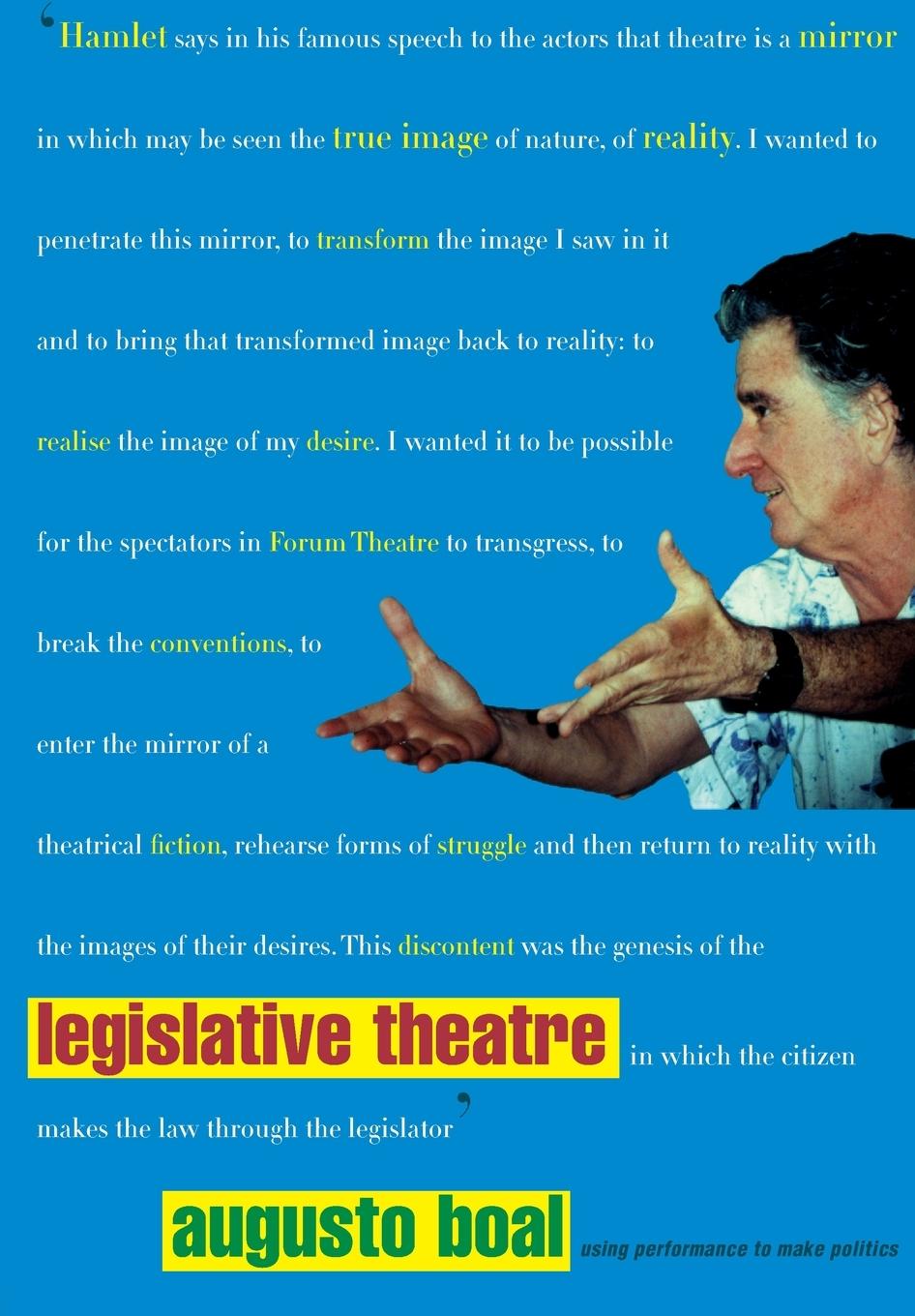 Cover: 9780415182416 | Legislative Theatre | Using Performance to Make Politics | Boal | Buch