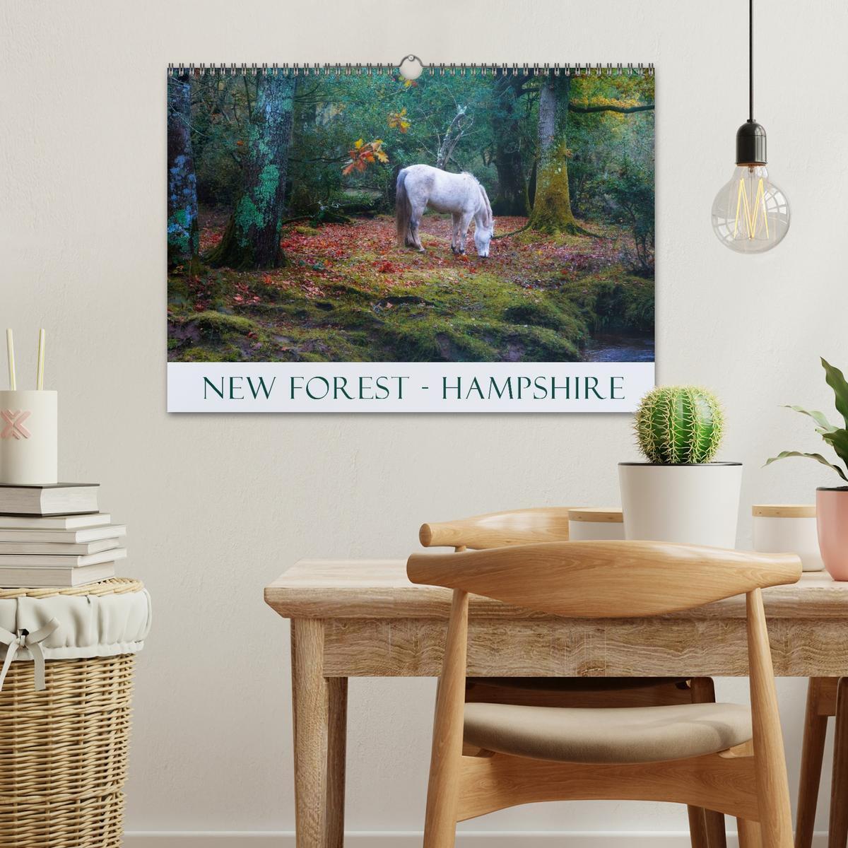 Bild: 9781325951734 | New Forest Hampshire (Wall Calendar 2025 DIN A3 landscape),...