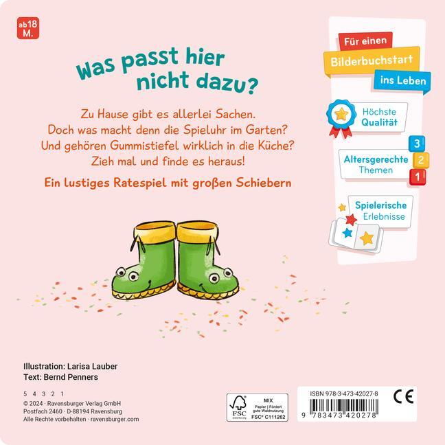 Bild: 9783473420278 | Nanu? Passt das dazu? Zuhause | Bernd Penners | Buch | 12 S. | Deutsch