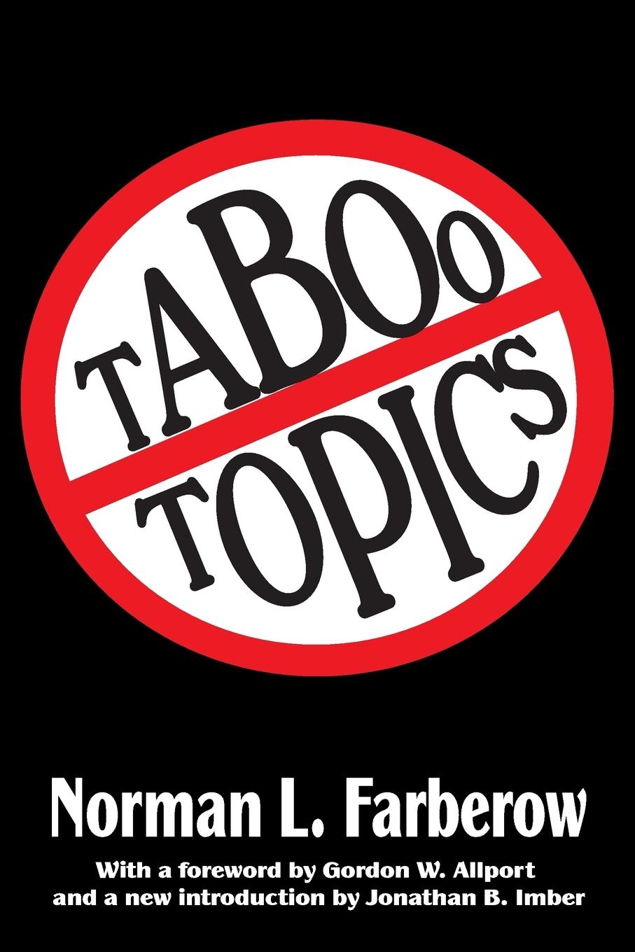 Cover: 9781412852814 | Taboo Topics | Norman L. Farberow | Taschenbuch | Paperback | Englisch