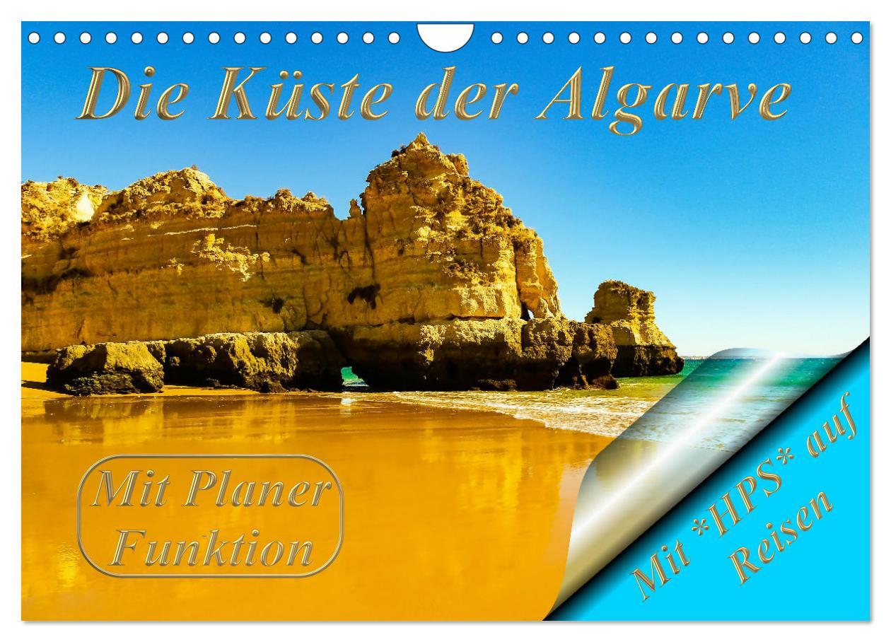 Cover: 9783435092338 | Die Küste der Algarve (Wandkalender 2025 DIN A4 quer), CALVENDO...