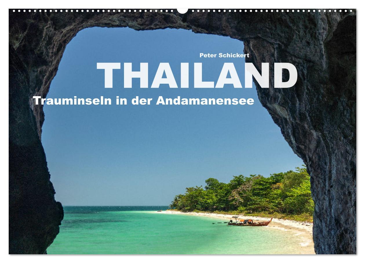 Cover: 9783383897405 | Thailand - Trauminseln in der Andamanensee (Wandkalender 2025 DIN...