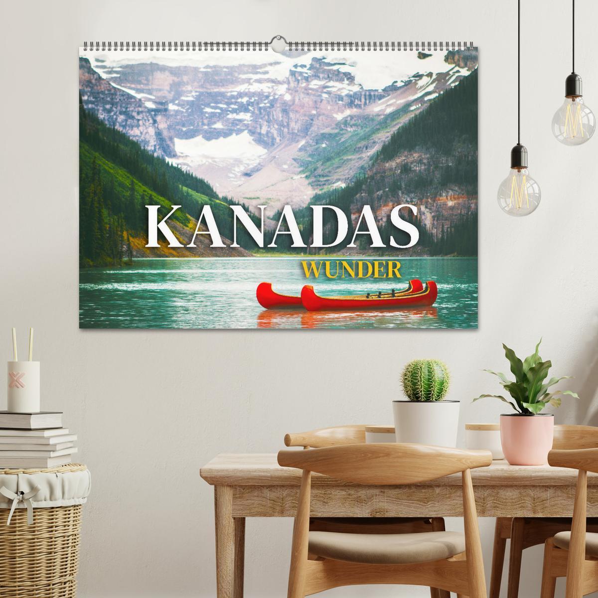 Bild: 9783435071647 | Kanadas Wunder (Wandkalender 2025 DIN A2 quer), CALVENDO...