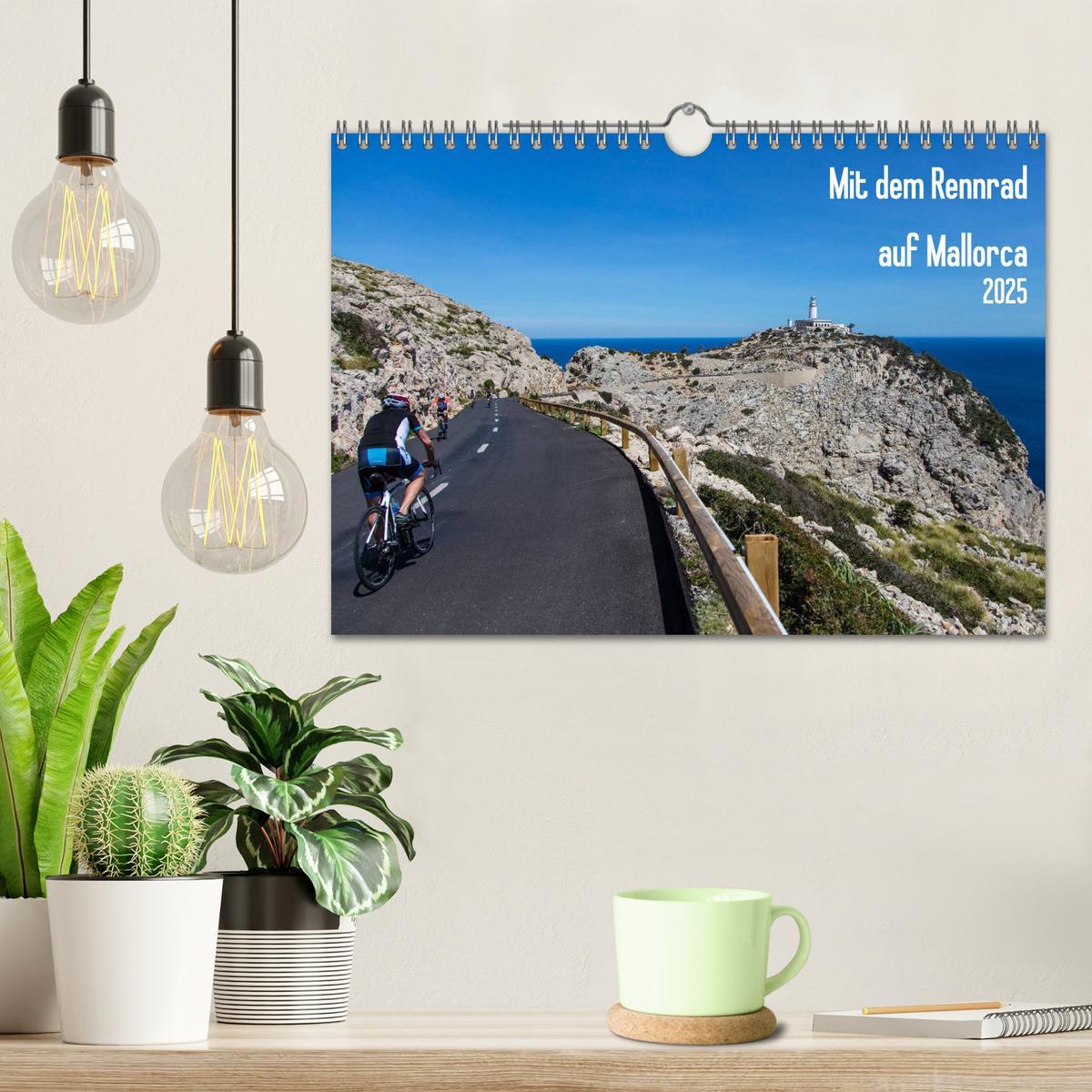 Bild: 9783435607860 | Mit dem Rennrad auf Mallorca (Wandkalender 2025 DIN A4 quer),...