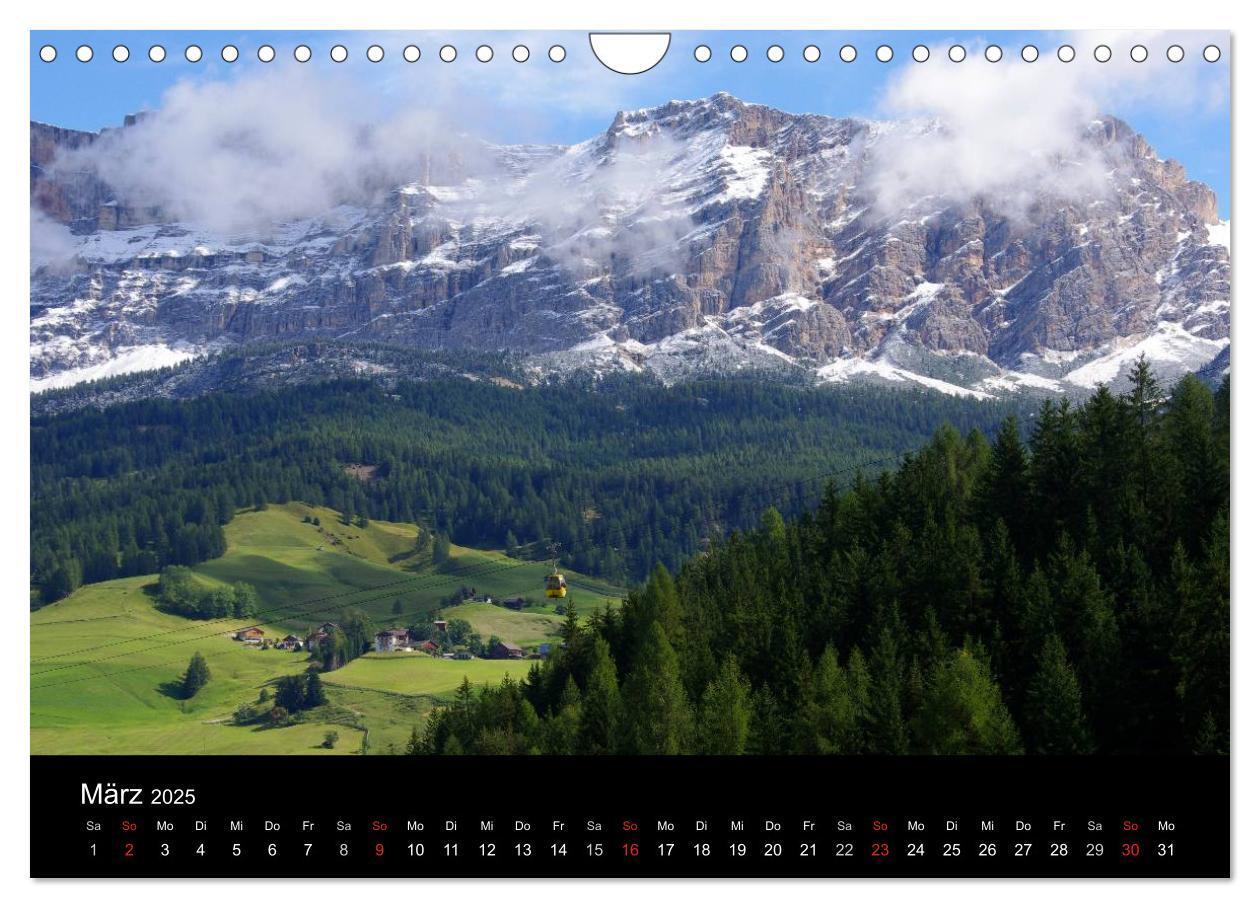 Bild: 9783435782789 | Südtirol 2025 (Wandkalender 2025 DIN A4 quer), CALVENDO Monatskalender