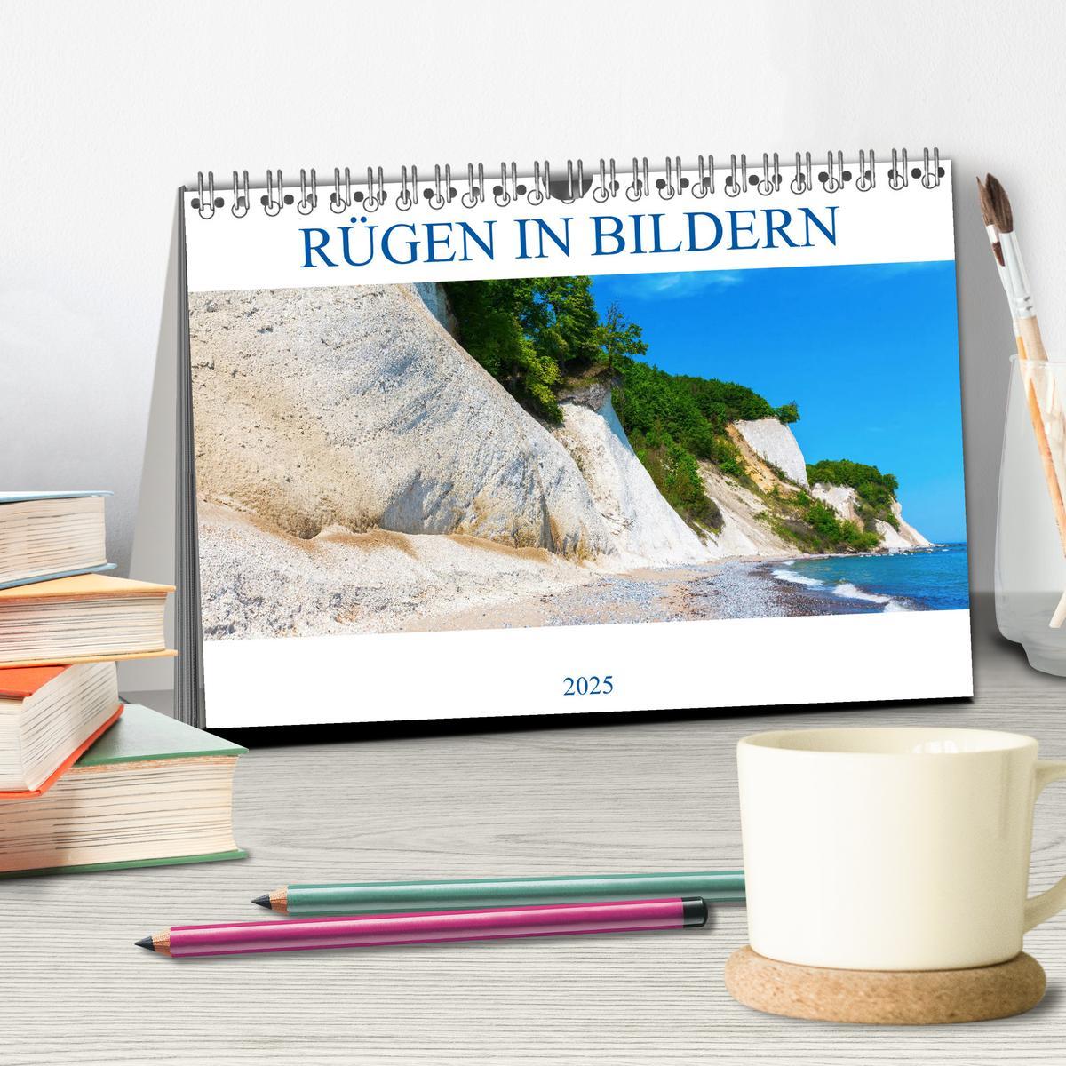 Bild: 9783435206186 | Rügen in Bildern (Tischkalender 2025 DIN A5 quer), CALVENDO...