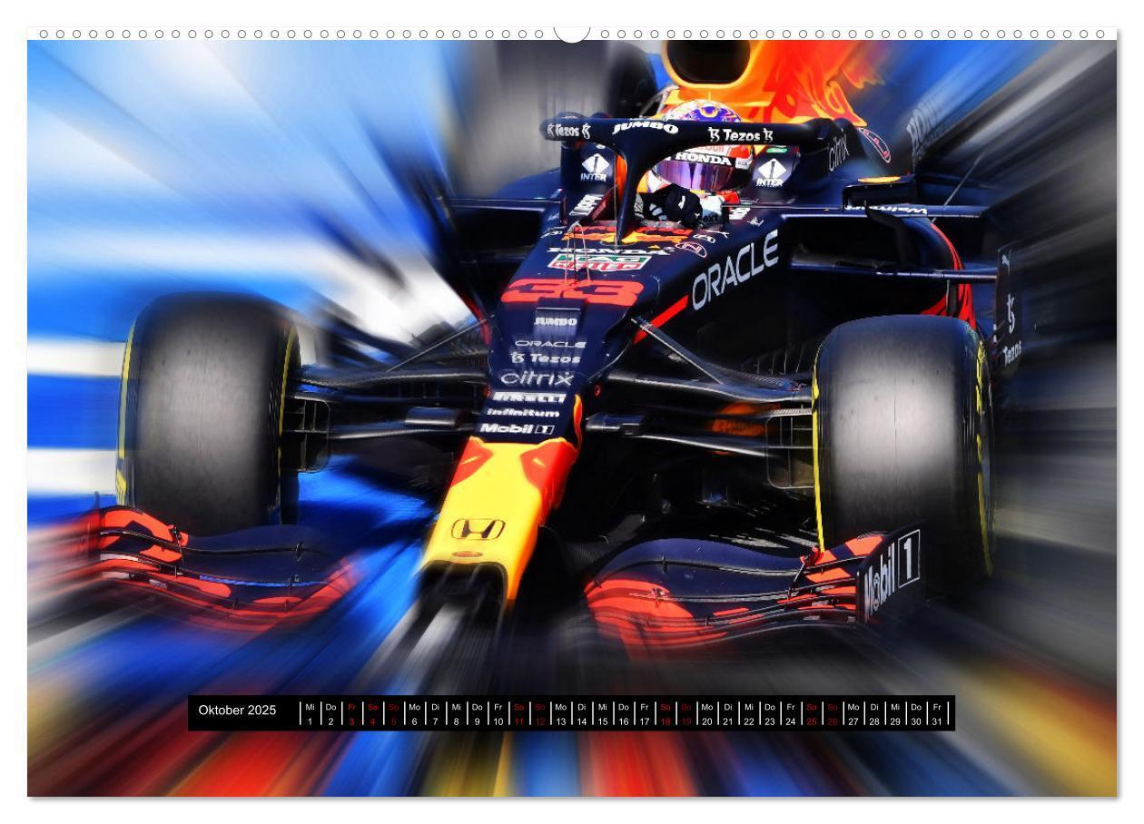 Bild: 9783383990847 | Vollgas in der Formel 1 (hochwertiger Premium Wandkalender 2025 DIN...