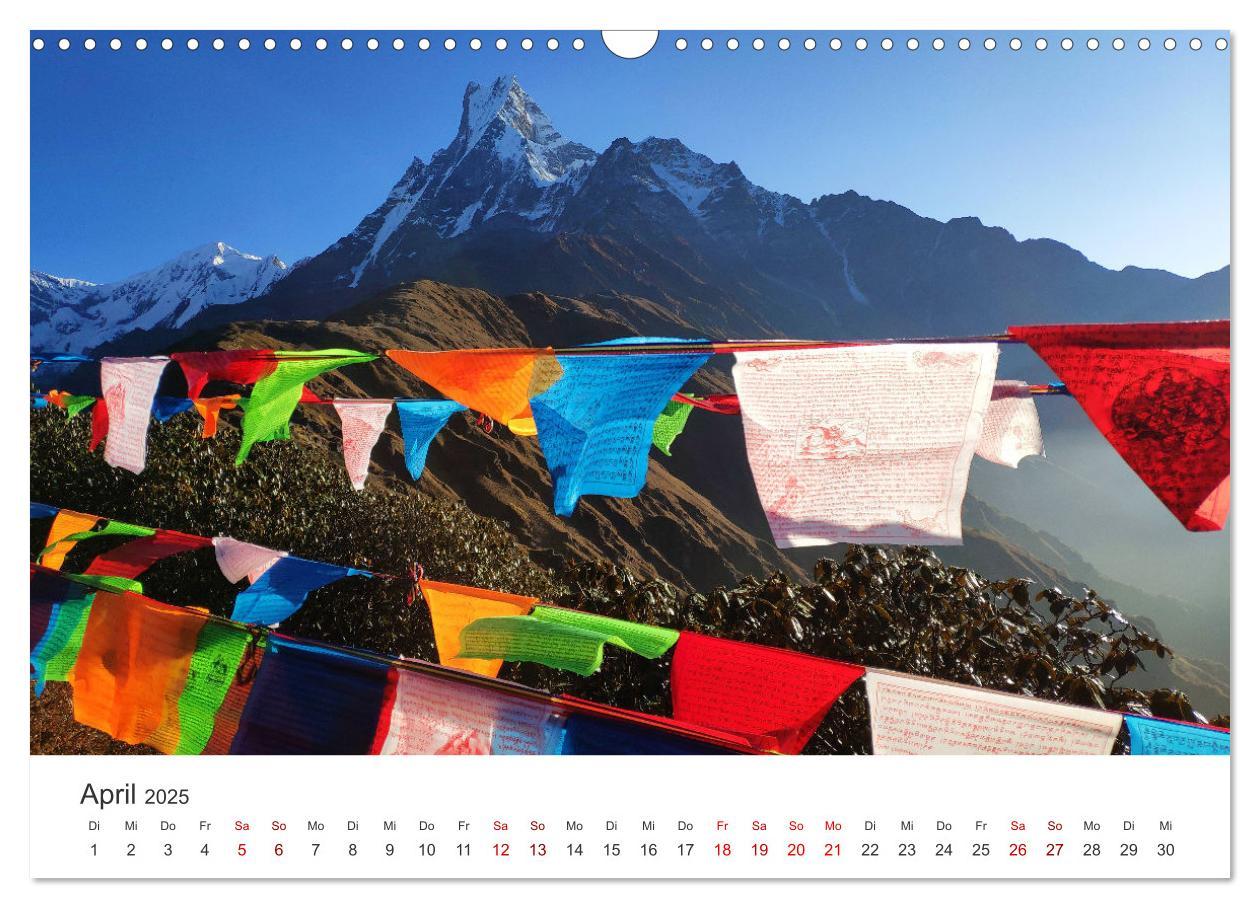 Bild: 9783383986796 | Nepal - Eine bezaubernde Reise nach Asien. (Wandkalender 2025 DIN...