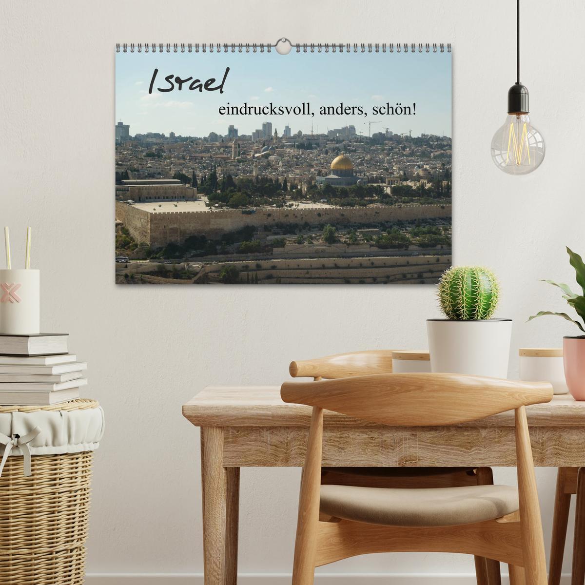 Bild: 9783435622030 | Israel - eindrucksvoll, anders, schön! (Wandkalender 2025 DIN A3...