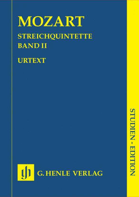 Cover: 9790201897783 | Streichquintette Band II | Streich Quintets Volume 2 | Mozart