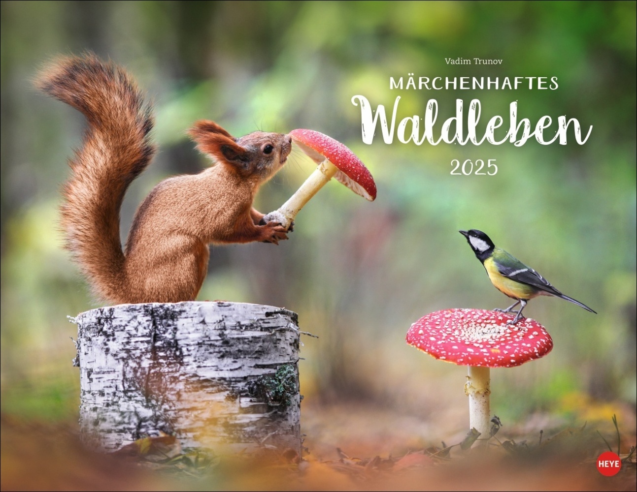 Cover: 9783756405183 | Vadim Trunov: Märchenhaftes Waldleben Posterkalender 2025 | Trunov