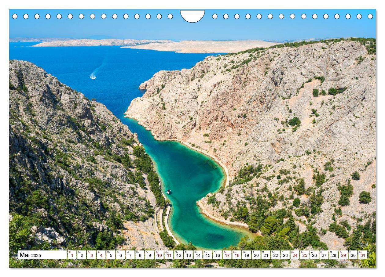 Bild: 9783383791567 | Kroatien - Perle des Balkans (Wandkalender 2025 DIN A4 quer),...