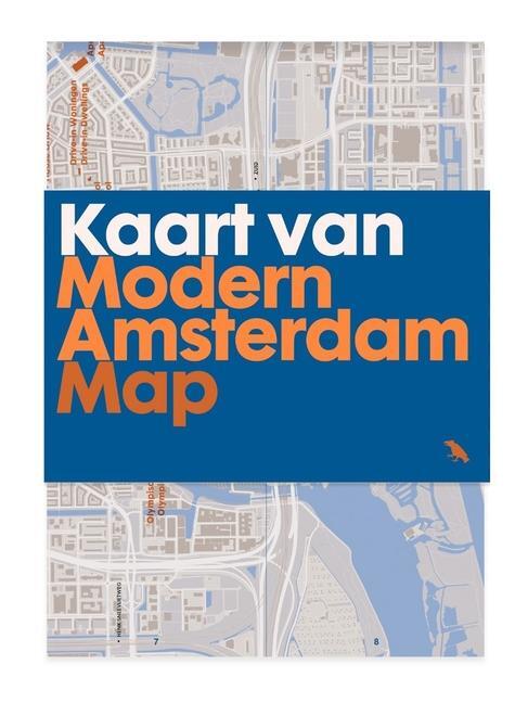 Cover: 9781912018482 | Modern Amsterdam Map | Rixt Woudstra (u. a.) | (Land-)Karte | Englisch