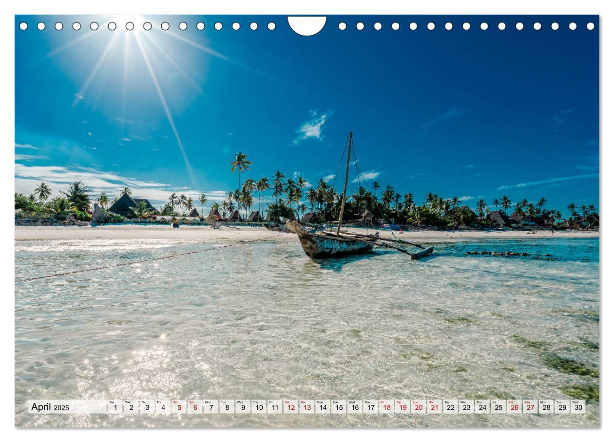 Bild: 9781325945412 | Welcome to Zanzibar (Wall Calendar 2025 DIN A4 landscape), CALVENDO...