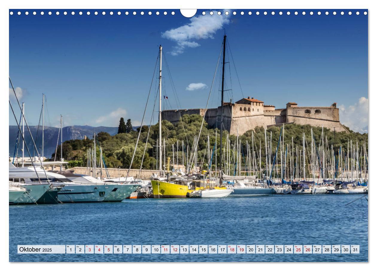 Bild: 9783435450756 | CÔTE D¿AZUR Bezaubernde Orte (Wandkalender 2025 DIN A3 quer),...