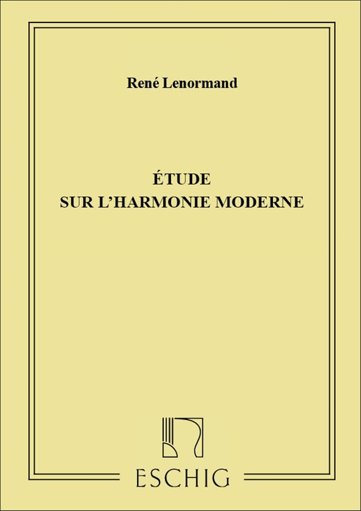 Cover: 9790045000066 | Etude Sur L'Harmonie Moderne | Buch | Max Eschig | EAN 9790045000066