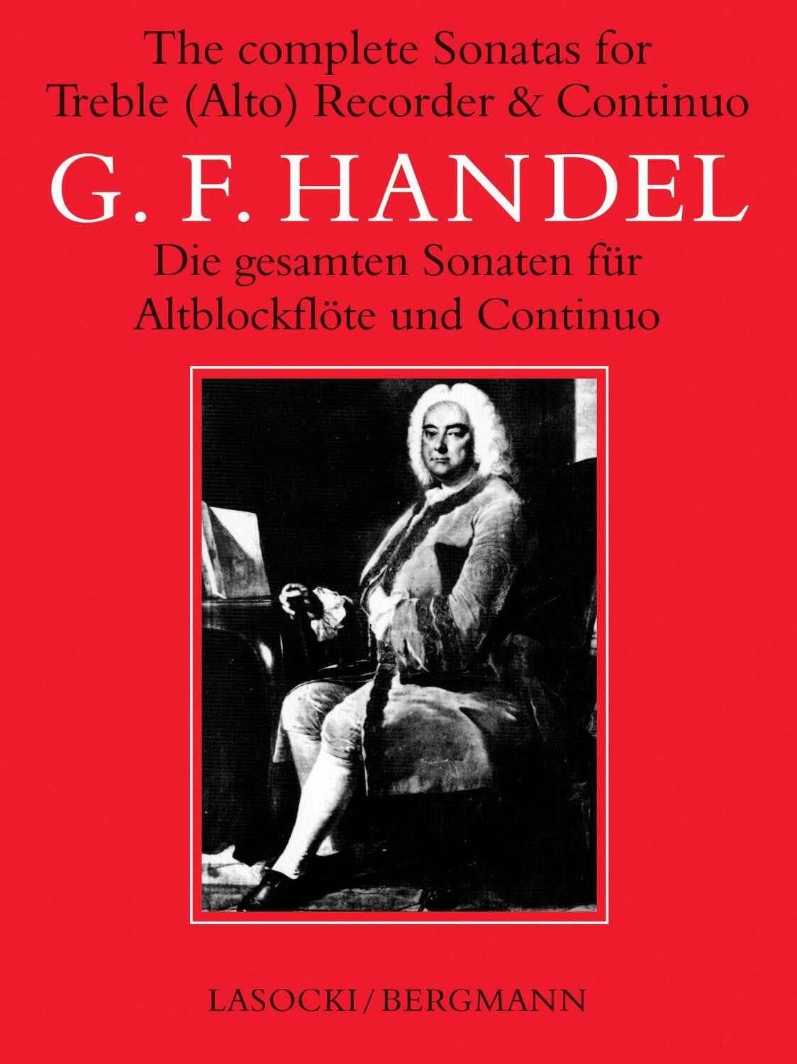 Cover: 9780571505661 | The Complete Sonatas for Treble (Alto) Recorder &amp; Continuo | Handel