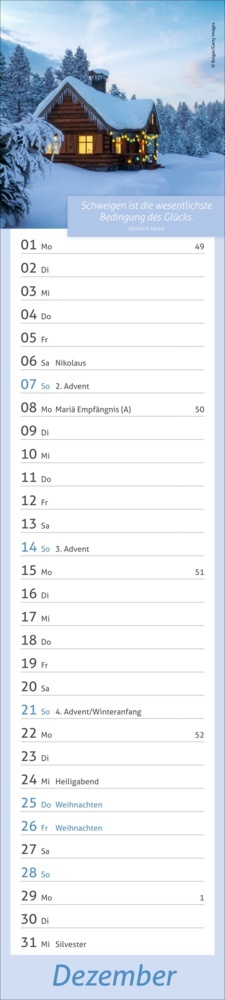 Bild: 9783756406715 | Tage voller Glück Langplaner 2025 | Kalender | Spiralbindung | 13 S.