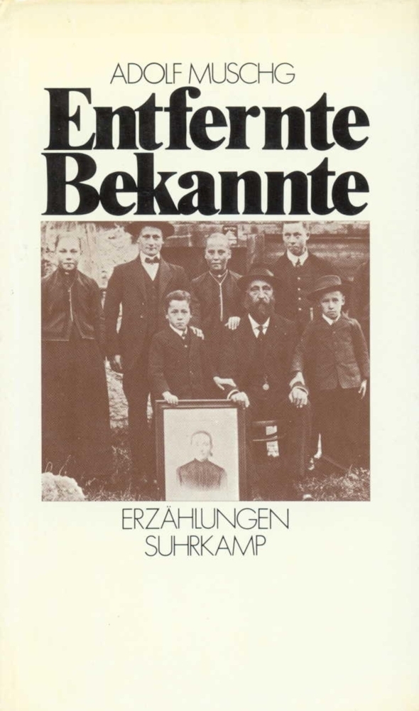 Cover: 9783518036624 | Entfernte Bekannte | Erzählungen | Adolf Muschg | Buch | Suhrkamp