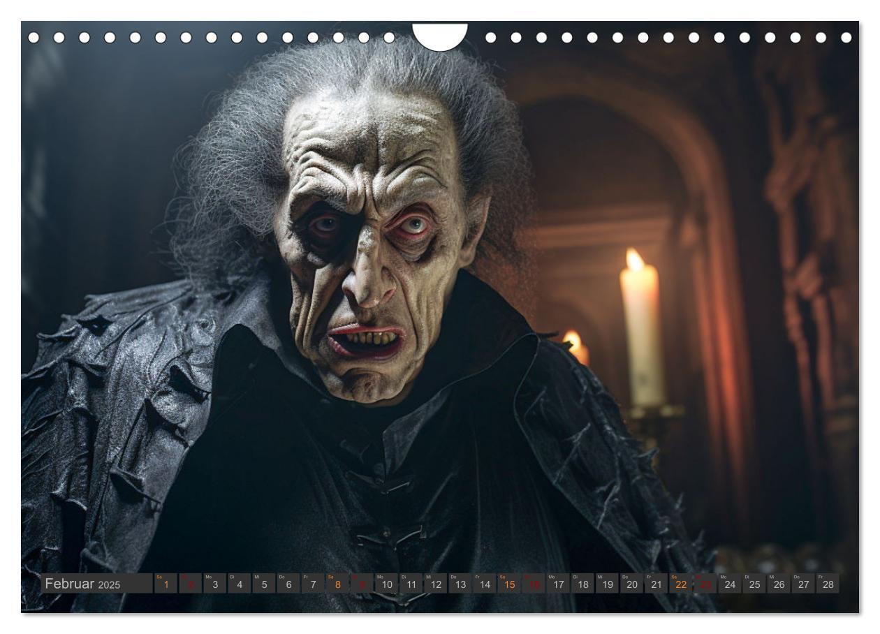 Bild: 9783383855047 | Vampire - Kreaturen der Nacht (Wandkalender 2025 DIN A4 quer),...