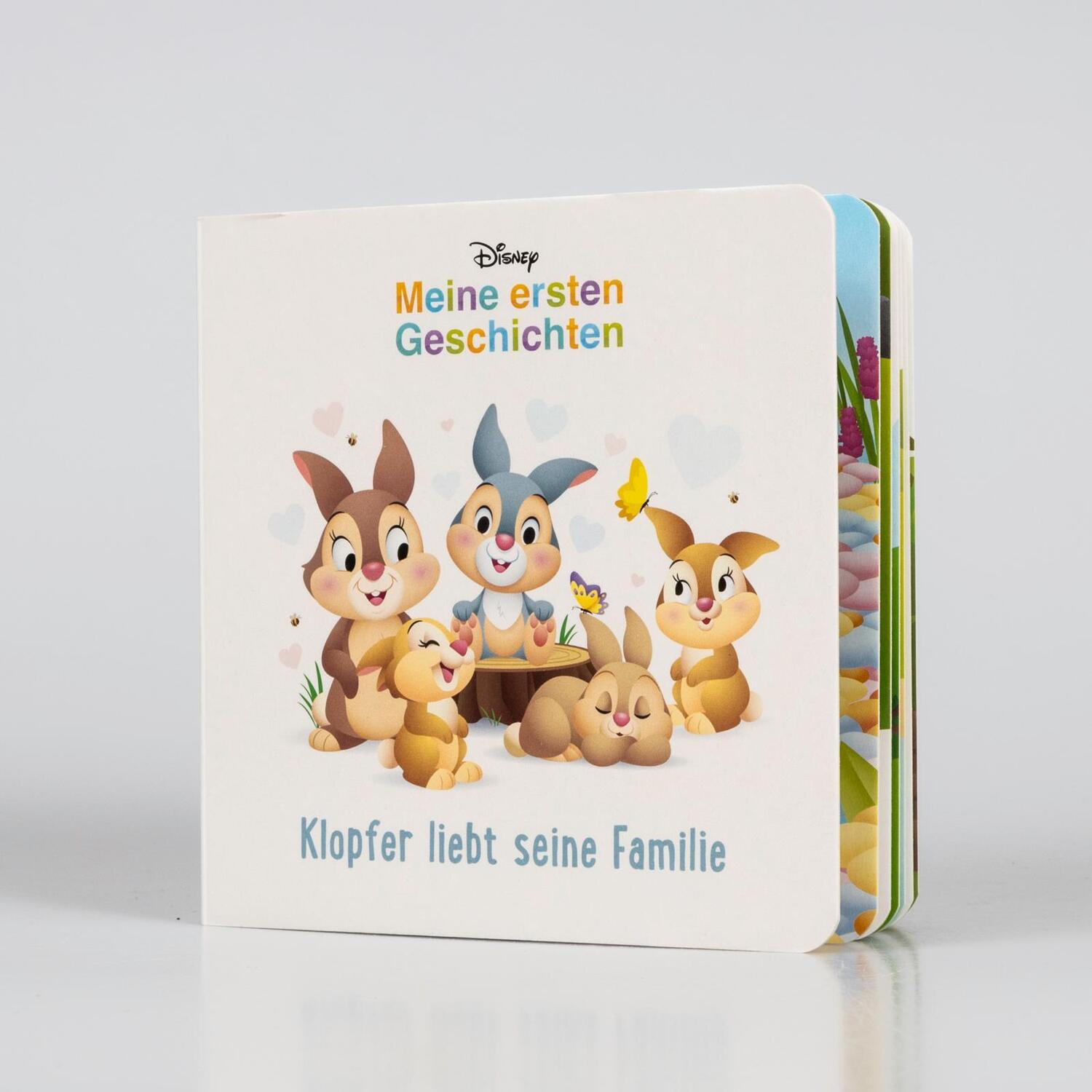 Bild: 9783845125176 | Mein erstes Disney Buch: Klopfer liebt seine Familie | Buch | 18 S.