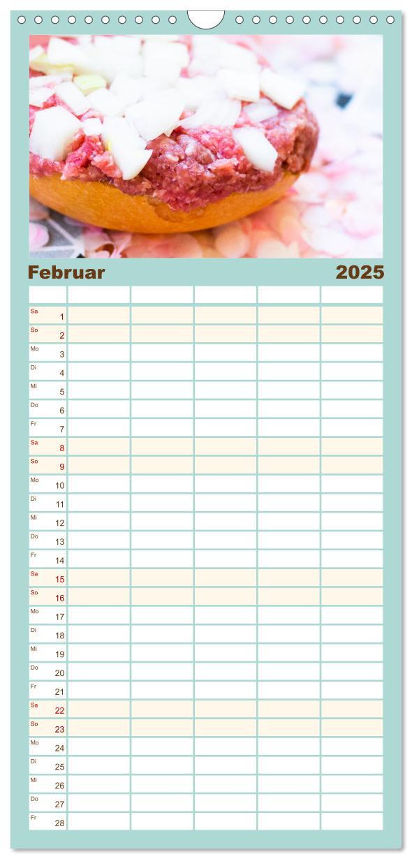 Bild: 9783457103227 | Familienplaner 2025 - Mettkalender - Spread some more Mett mit 5...