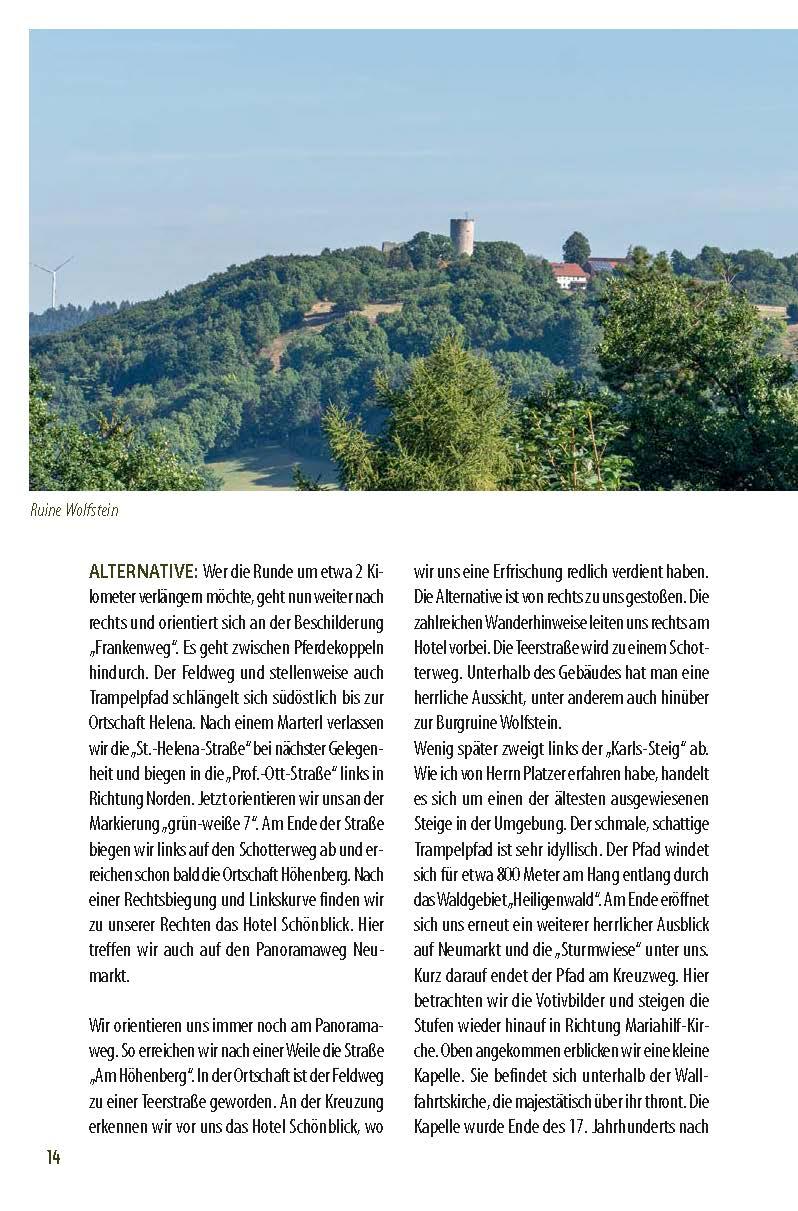 Bild: 9783955874193 | Genusswandern Bayerischer Jura | Martin Ehrensberger | Taschenbuch