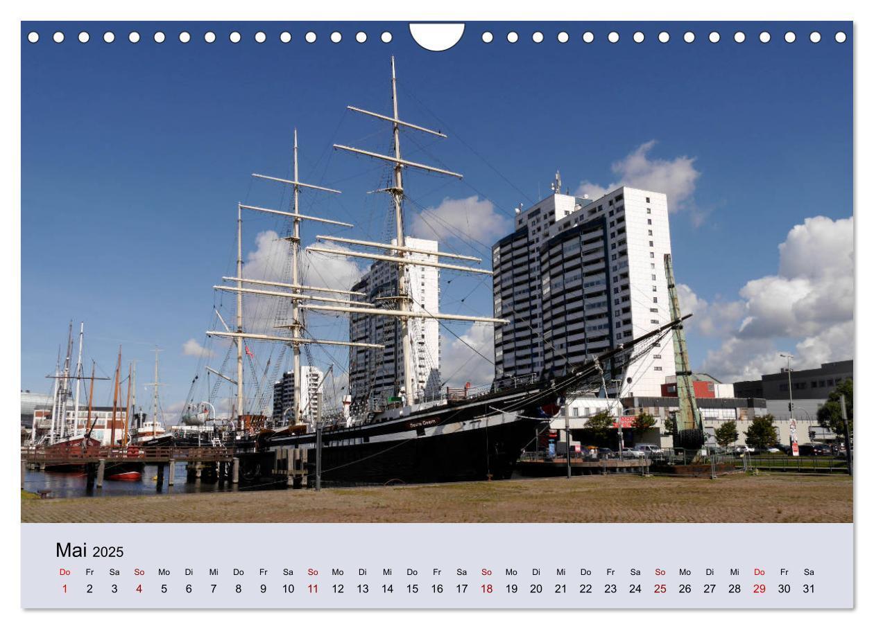 Bild: 9783435356478 | Bremerhaven. Die Seestadt an der Nordseeküste (Wandkalender 2025...