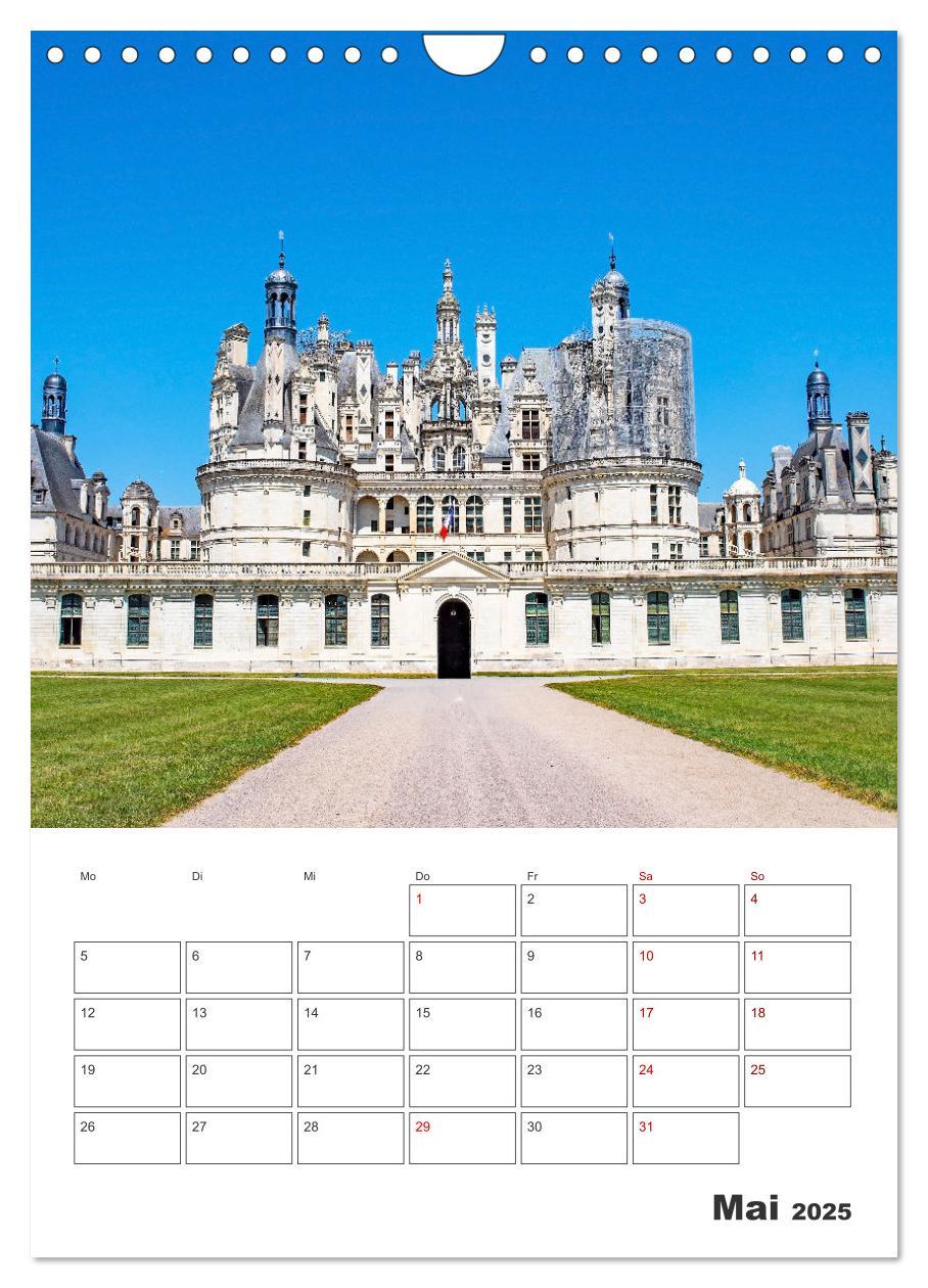 Bild: 9783435854516 | Schlösser der Loire - Reiseplaner (Wandkalender 2025 DIN A4 hoch),...