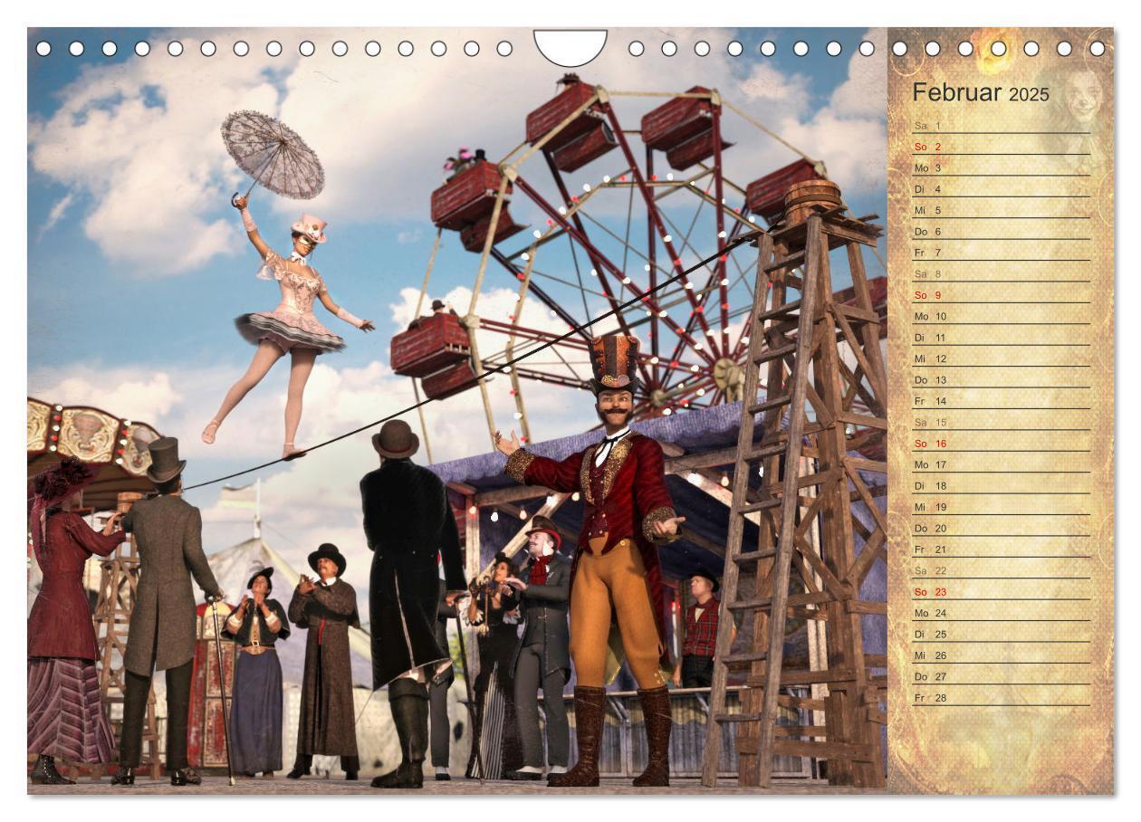 Bild: 9783383838538 | Steampunk Carnival (Wandkalender 2025 DIN A4 quer), CALVENDO...