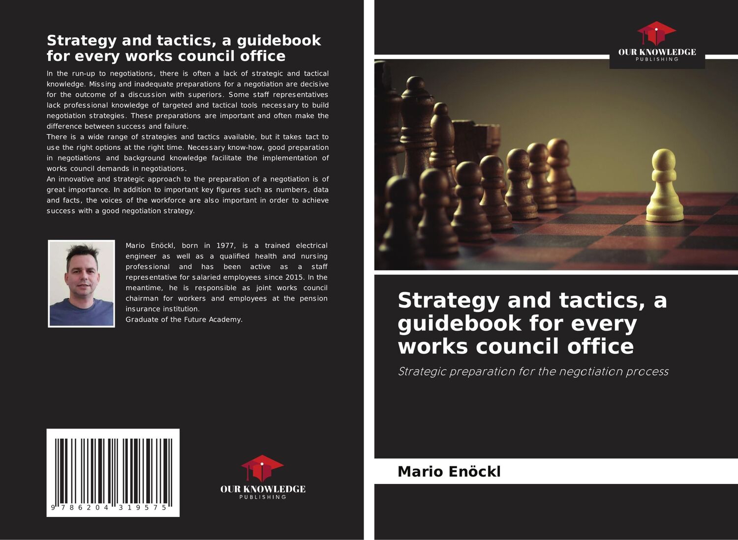 Cover: 9786204319575 | Strategy and tactics, a guidebook for every works council office