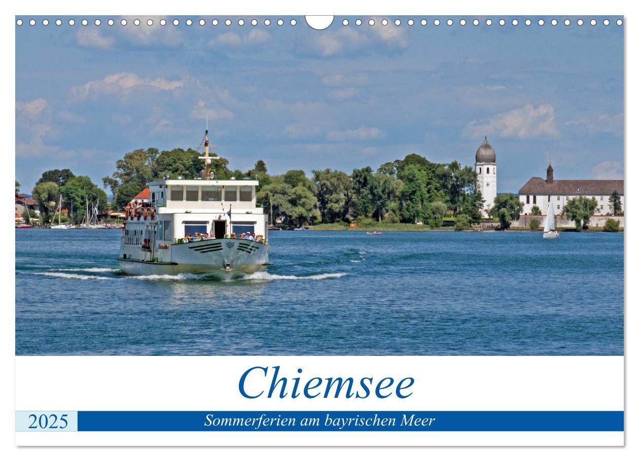 Cover: 9783435182671 | Chiemsee - Sommerferien am bayrischen Meer (Wandkalender 2025 DIN...