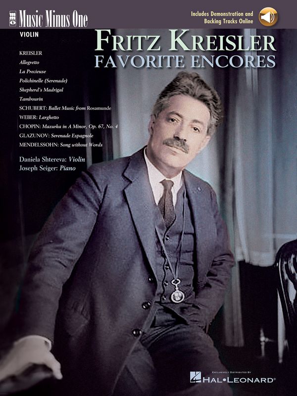 Cover: 9781596151949 | Fritz Kreisler - Favorite Encores | Deluxe 2-CD Set | Fritz Kreisler