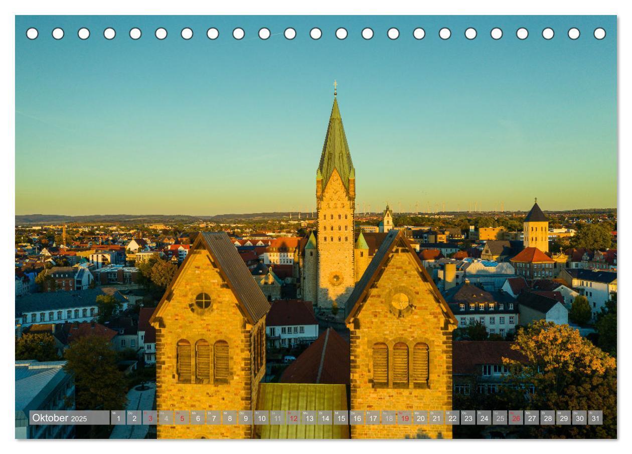 Bild: 9783435499793 | Ein Blick auf Paderborn (Tischkalender 2025 DIN A5 quer), CALVENDO...