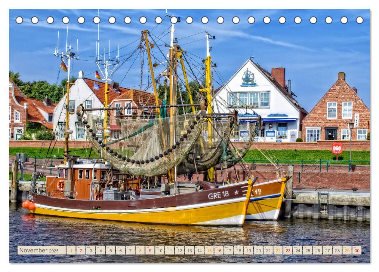 Bild: 9783435432820 | Reise an die Nordsee - Greetsiel (Tischkalender 2025 DIN A5 quer),...