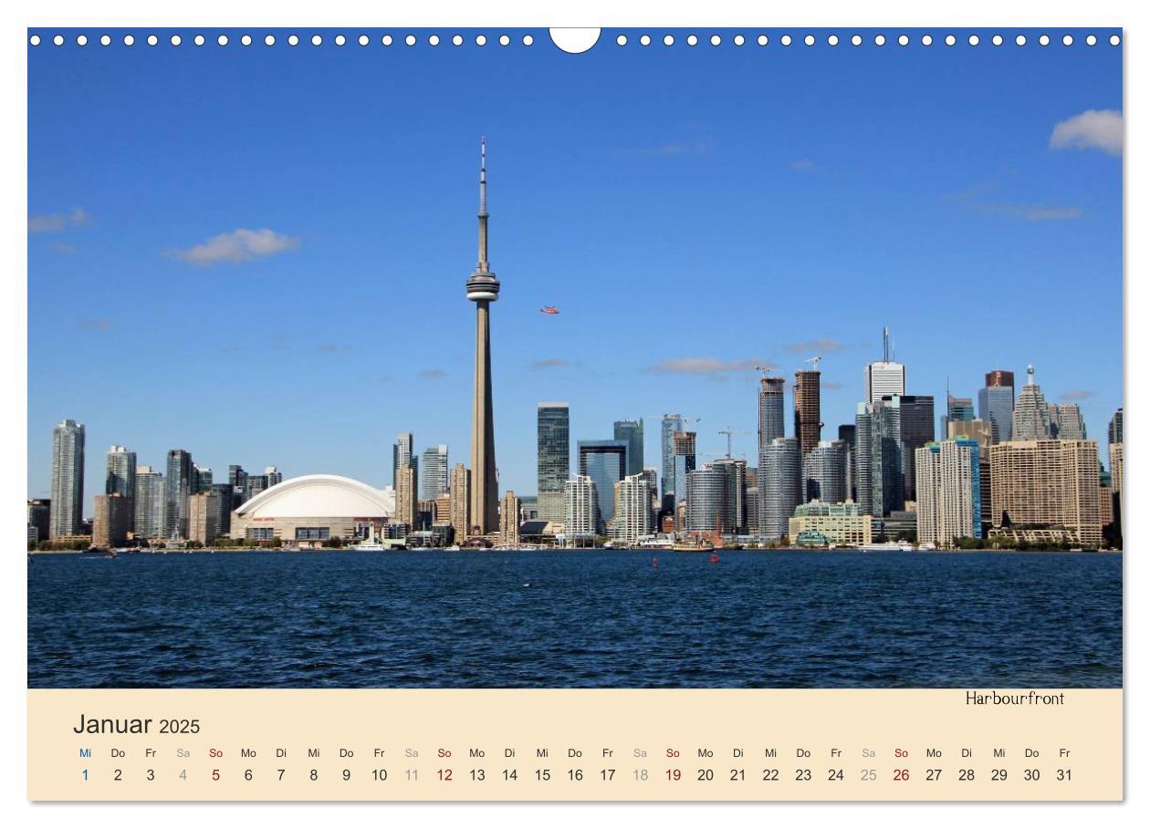 Bild: 9783435735167 | Toronto - Metropole in Ostkanada (Wandkalender 2025 DIN A3 quer),...