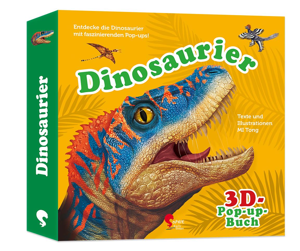 Cover: 9783968080314 | Dinosaurier 3D-Pop-up-Buch | Mi Tong | Taschenbuch | Pop Up | 20 S.